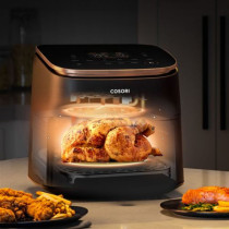 Freidora de aire Cosori Turbo Blaze Chef Edition 6 litros negro